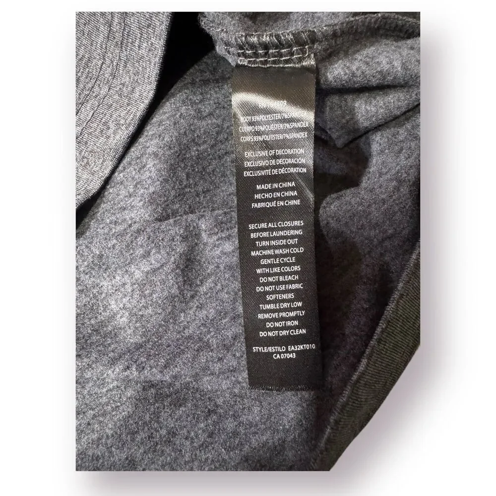 Eddie Bauer Mens Medium Gray 1/4 Zip Sweatshirt Hoodie Shirt Size Large Gorpcore - Picture 5 of 7